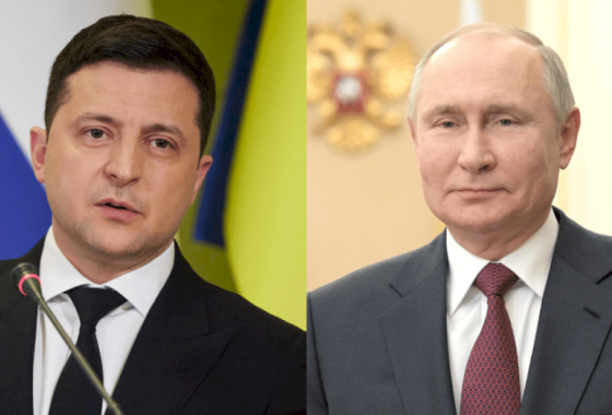 Zelensky ag iarraidh dul chun cainte le Putin