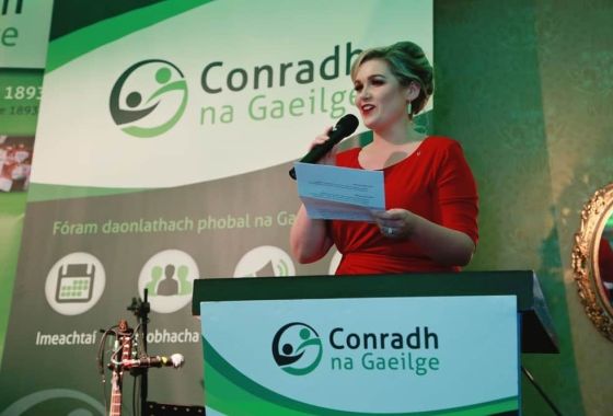 Uachtarán nuacheaptha Chonradh na Gaeilge – Paula Melvin