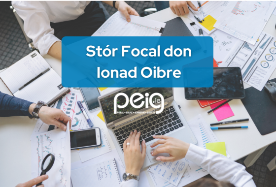 Stór focal don Ionad Oibre