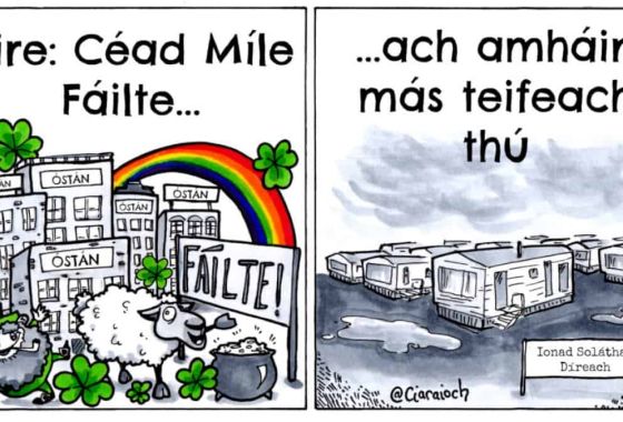 Céad Míle Fáilte go hÉirinn…