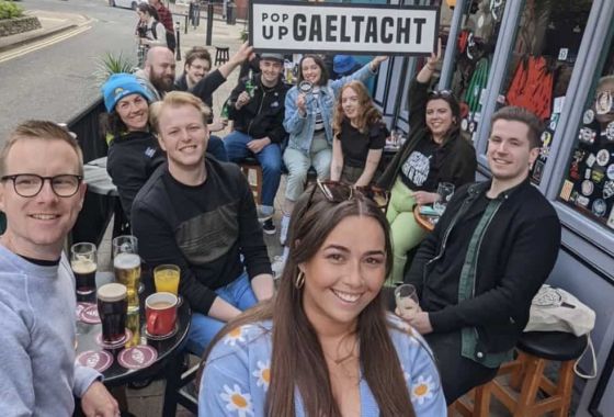 Pop-Up Gaeltacht ar ais i ndiaidh Covid-19