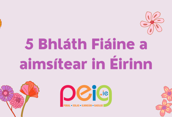 5 Bhláth Fiáine a aimsítear in Éirinn