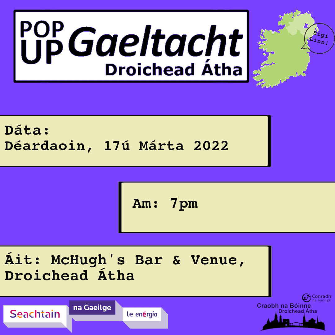 Pop Up Gaeltacht – Droichead Átha