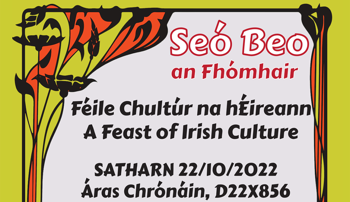 SEÓ BEO an Fhómhair – Féile Chultúr na hÉireann