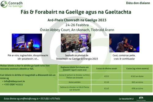 Ard-Fheis Chonradh na Gaeilge 2023