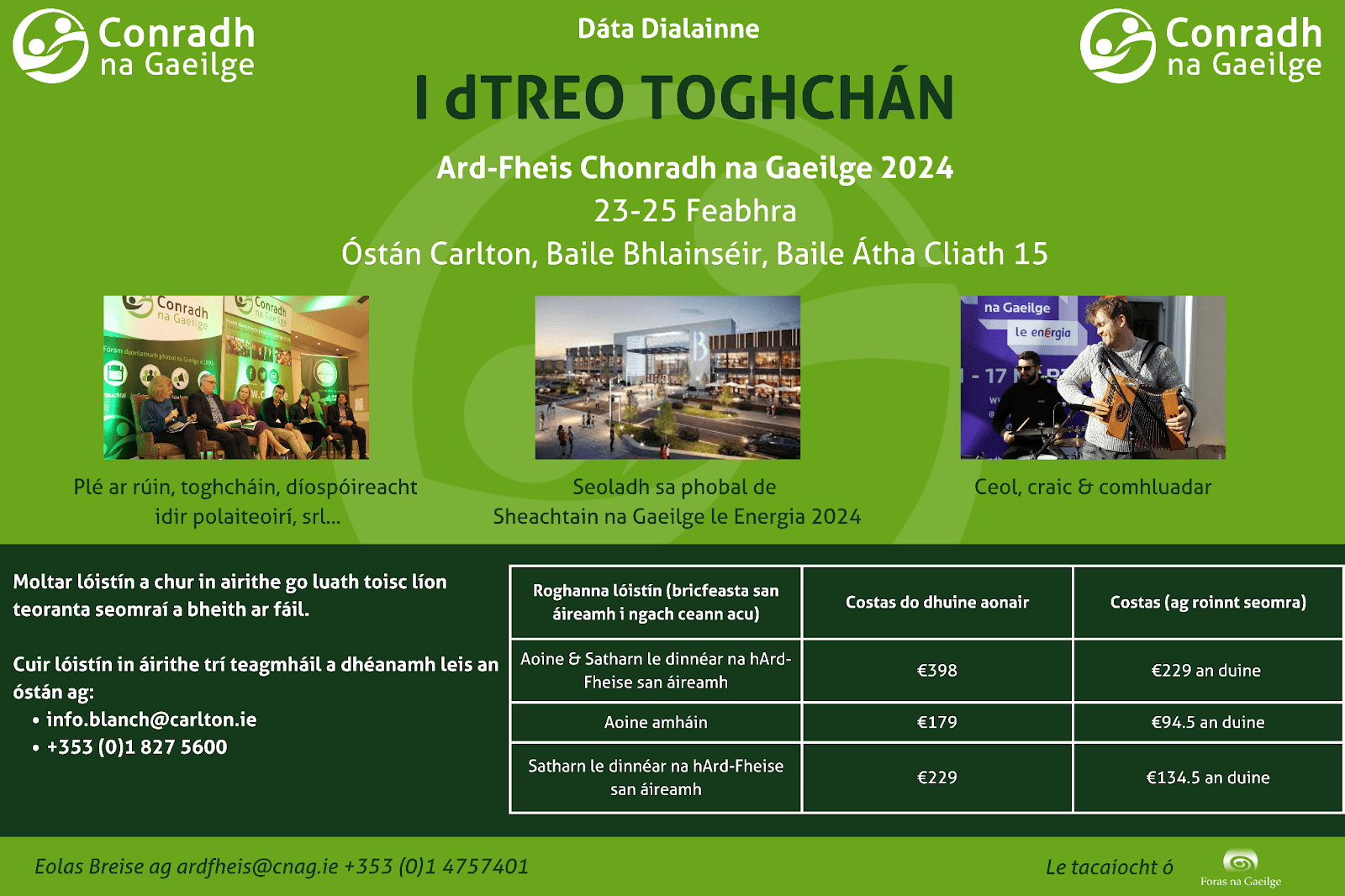 Ard-Fheis Chonradh na Gaeilge 2024