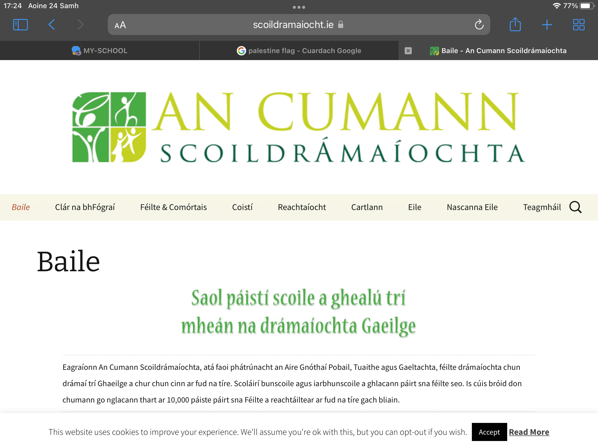Féile Scoildrámaíochta Bhéal Feirste