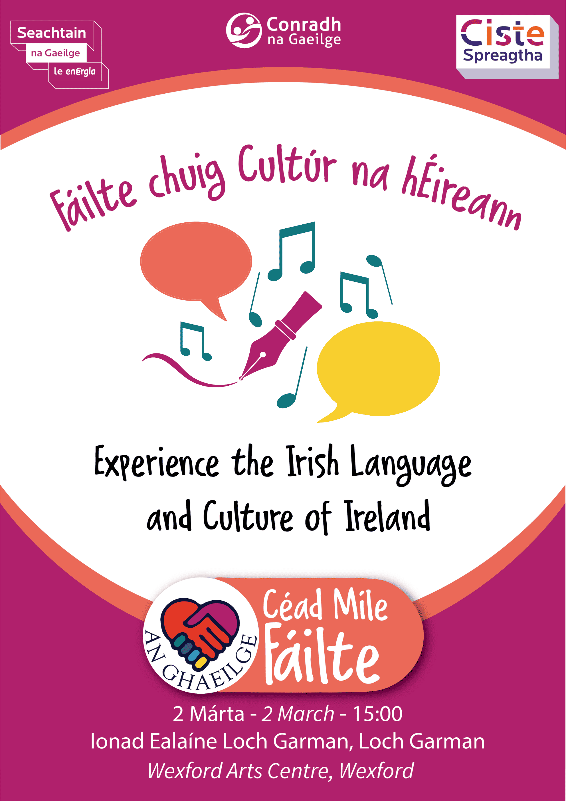 Fáilte go Cultúr na hÉireann