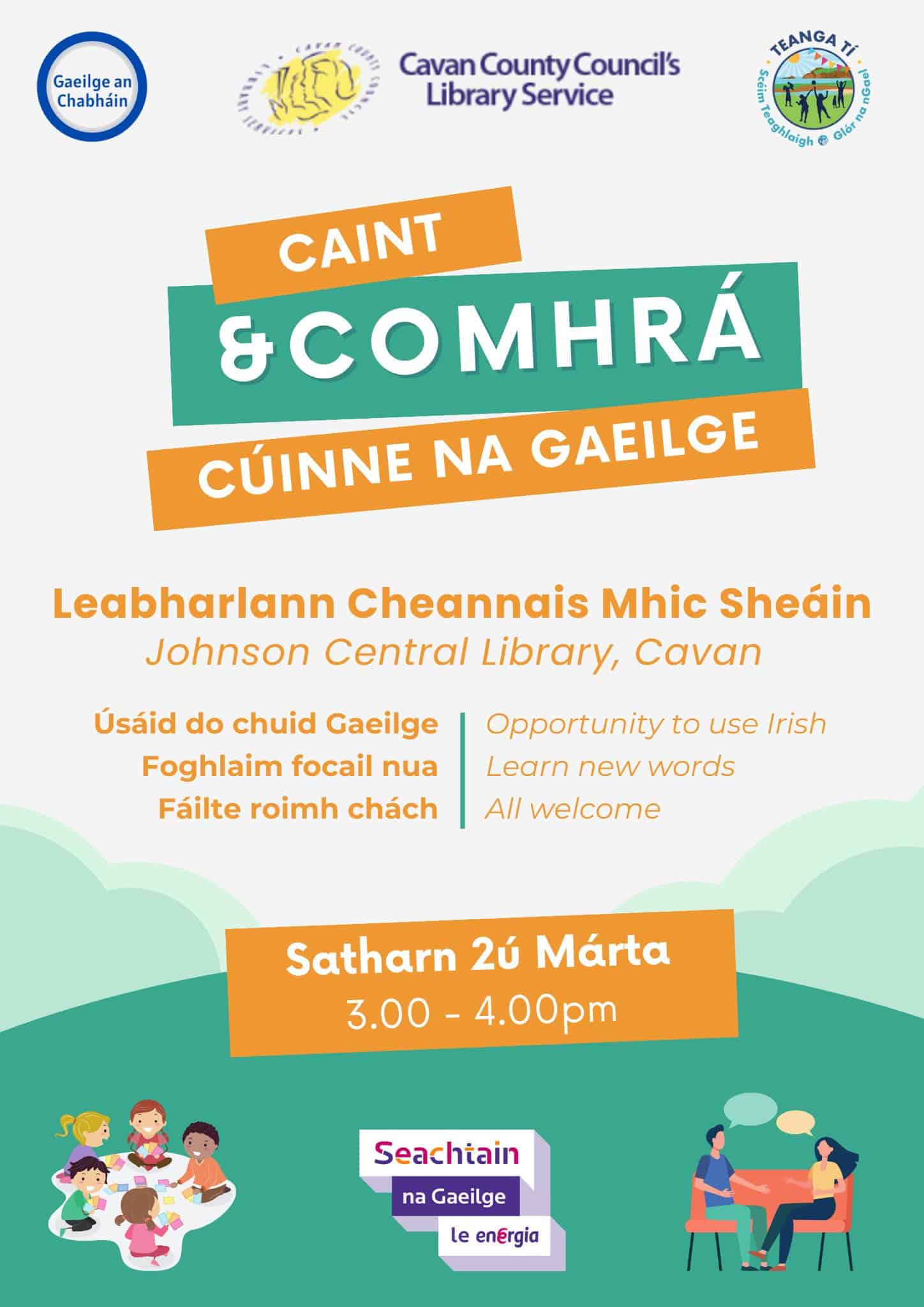 Caint & Comhrá: Cúinne na Gaeilge