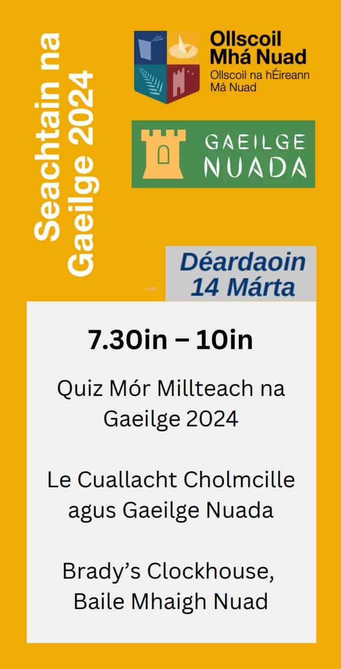 Quiz Mór Millteach na Gaeilge 2024