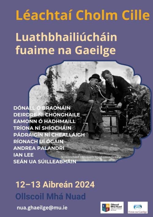 Léachtaí Cholm Cille 55: Luathbhailiúcháin Fuaime na Gaeilge