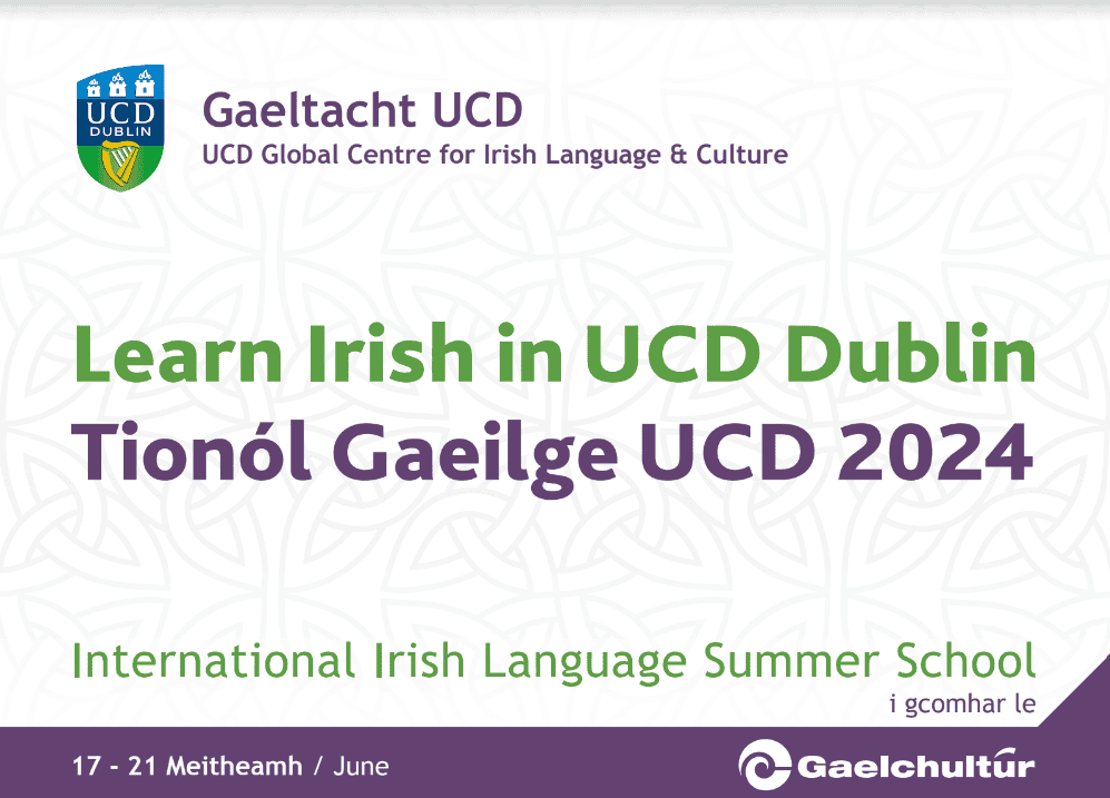 Tionól Gaeilge UCD 2024